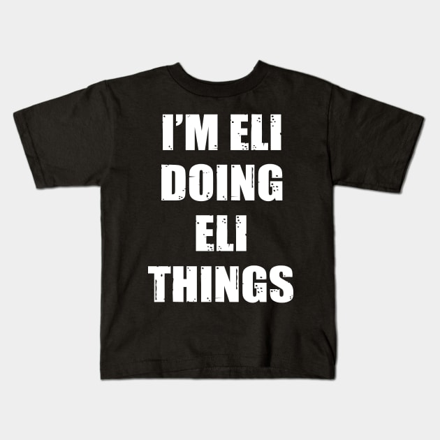 Eli Kids T-Shirt by family.d